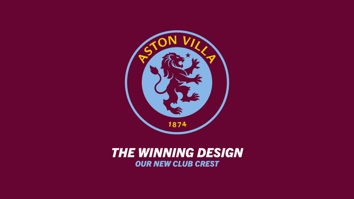 Aston Villa Novo Escudo 2023-2024