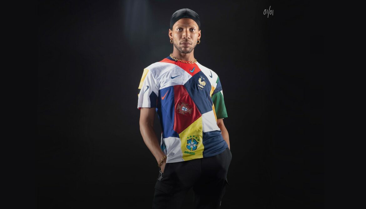 Camisa mashup One-of-one nike sprinter copa do mundo (1) Camisa mashup One-of-one nike sprinter copa do mundo