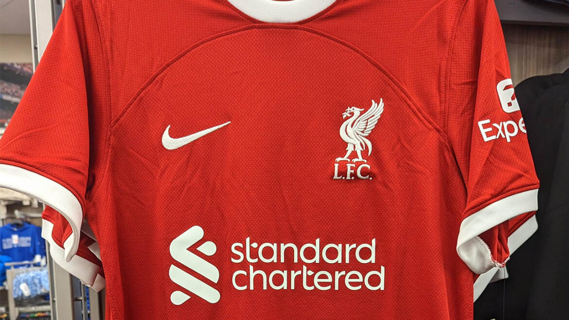 Camisa titular do Liverpool 2023-2024 Nike a