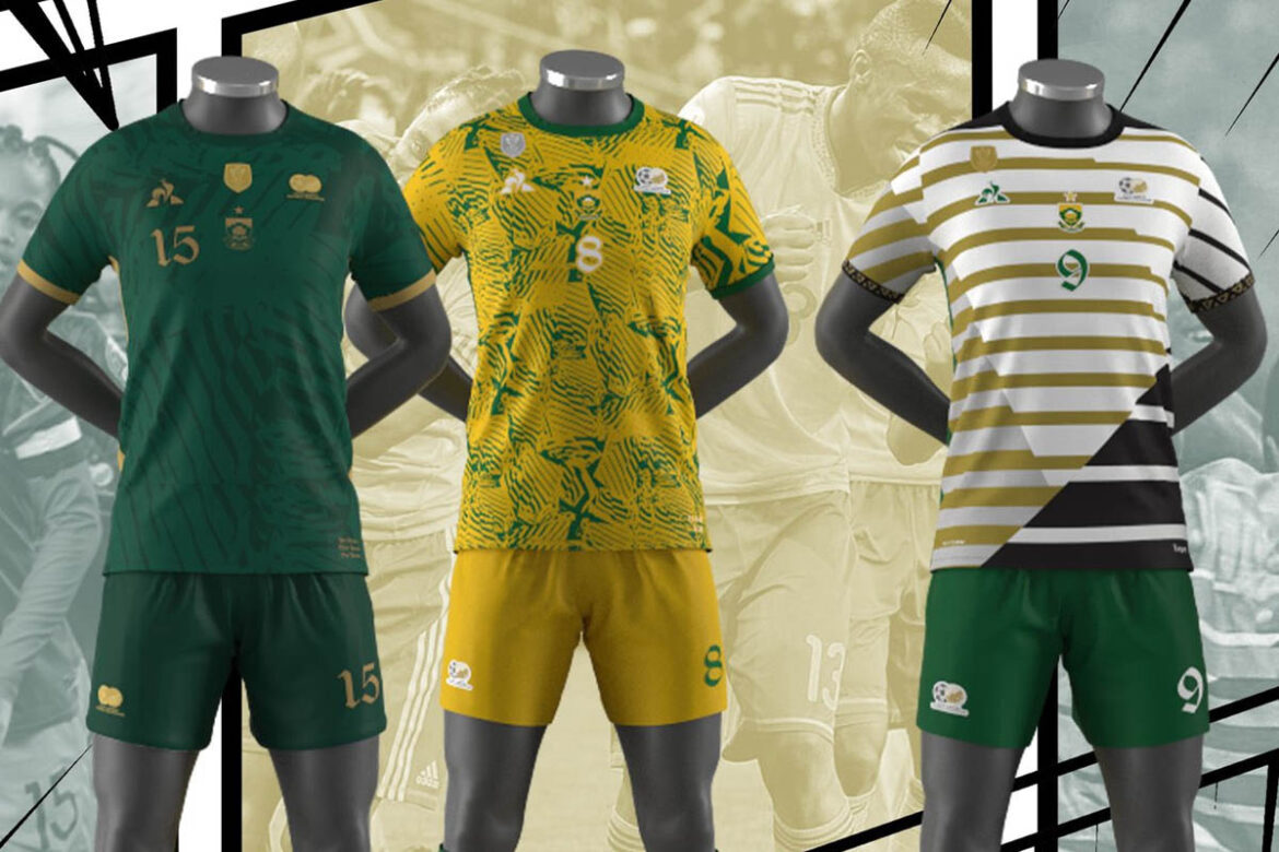 Camisas da África do Sul 2023-2024 Le Coq Sportif a Camisas da África do Sul 2023-2024 Le Coq Sportif a