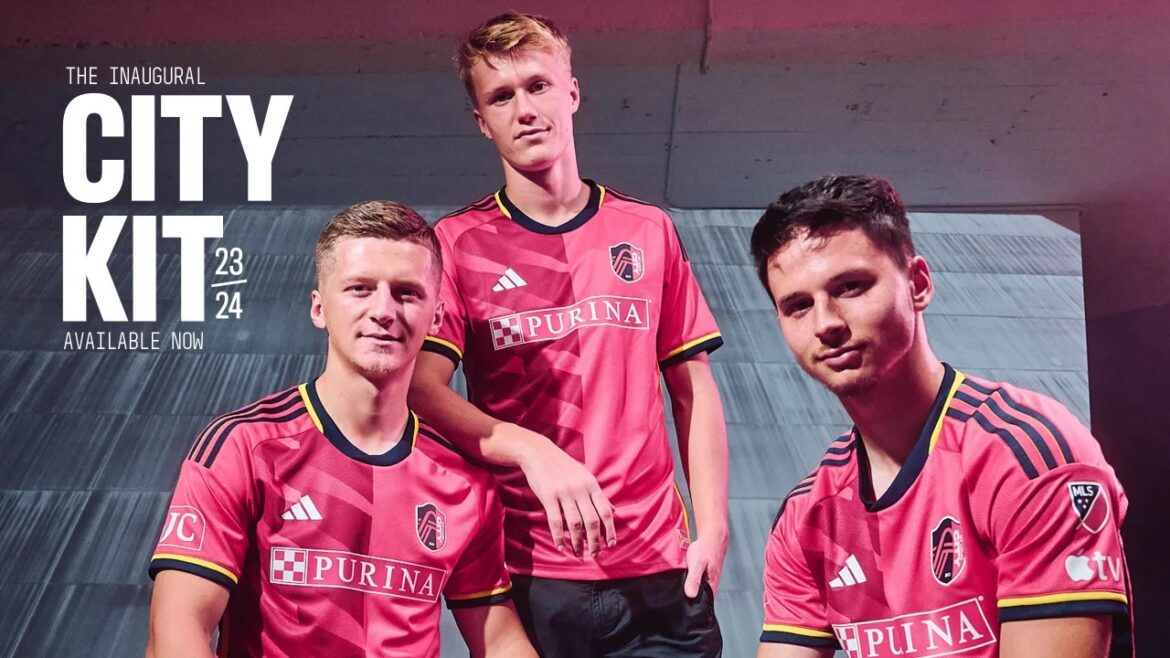 Primeira camisa do St. Louis City para a MLS 2023 é lançada (1) Primeira camisa do St. Louis City para a MLS 2023 é lançada