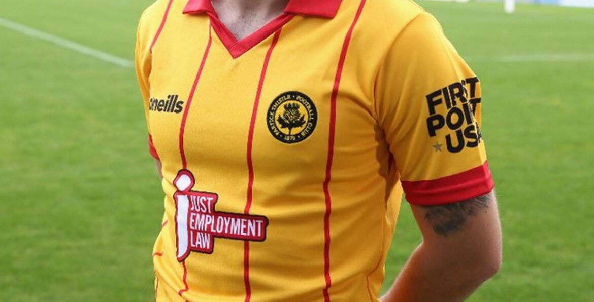 Terceira camisa do Partick Thistle 2022-2023 é revelada pela O'Neills