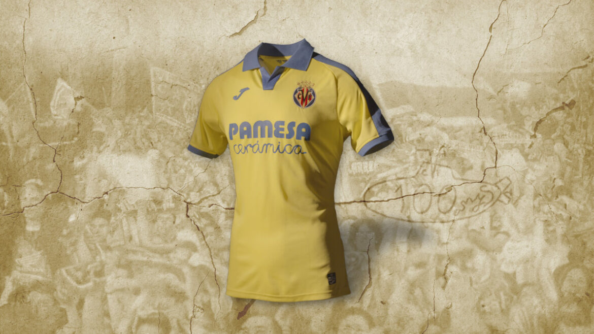 Camisa do centenário do Villarreal 2023 é revelada pela JOMA
