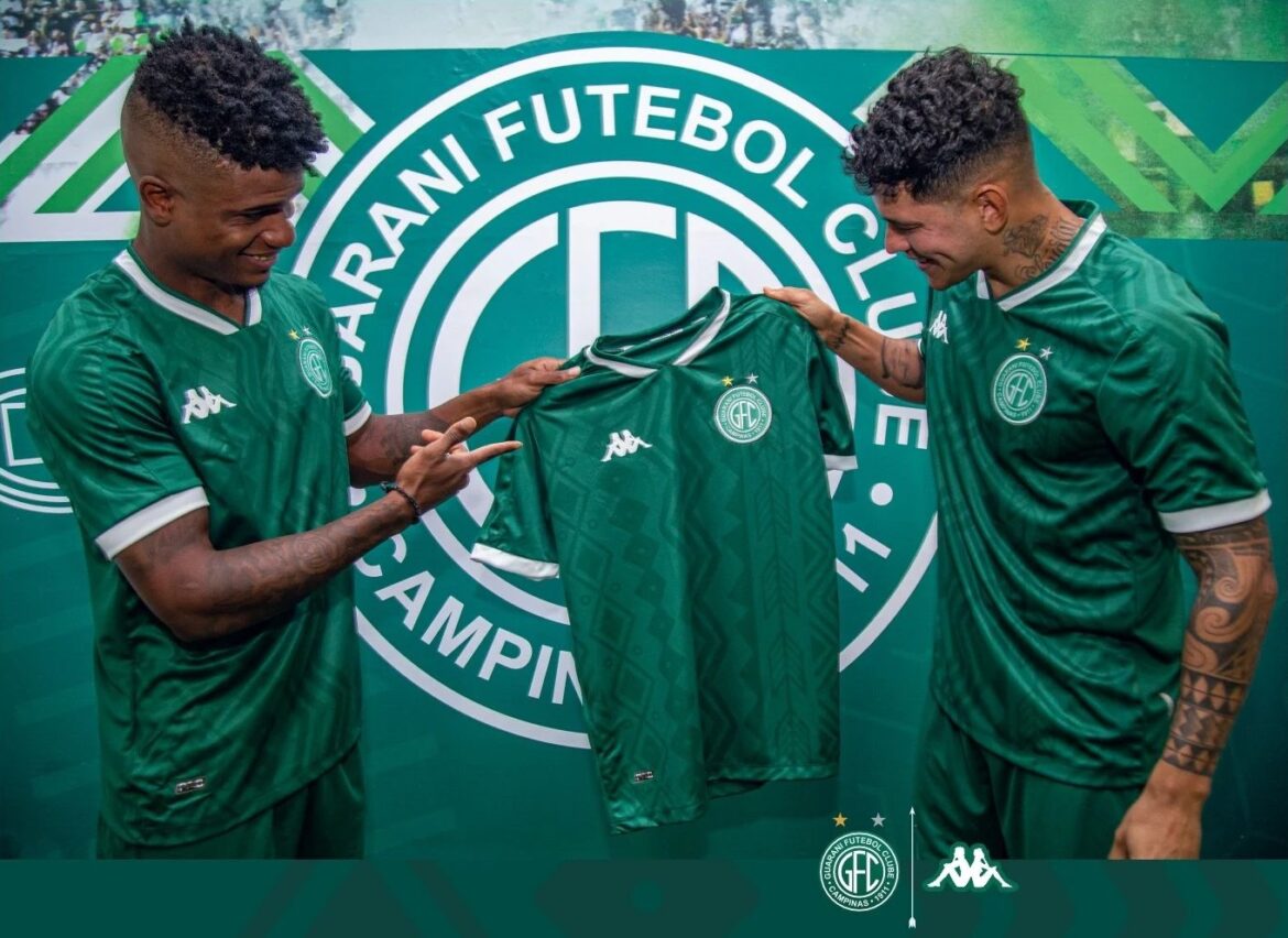 Camisa titular do Guarani FC 2023 Kappa (1) Camisa titular do Guarani FC 2023 Kappa