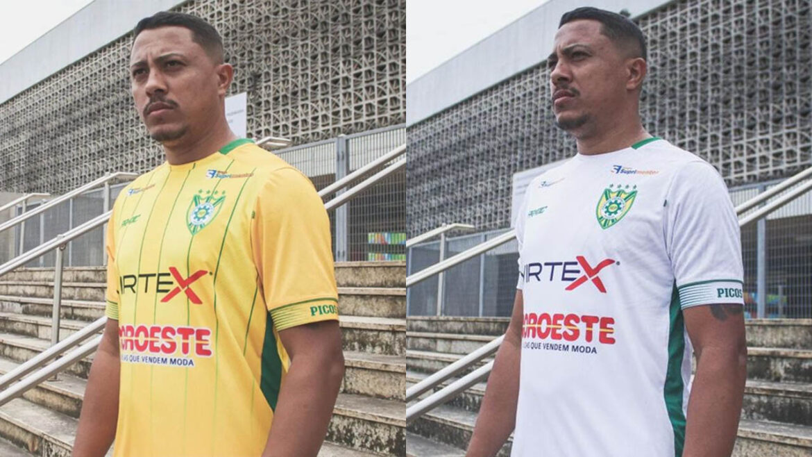 Camisas do SE Picos 2023 Pratic Sport a
