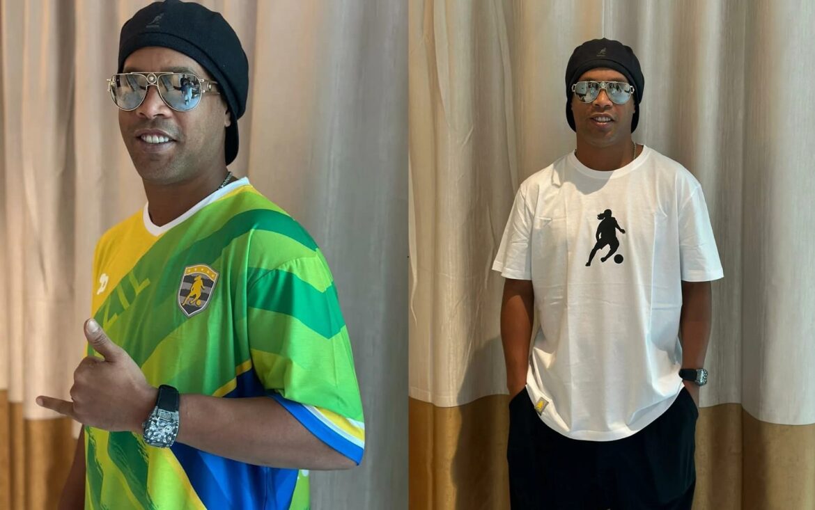 Dryworld lança coleção de Ronaldinho Gaúcho