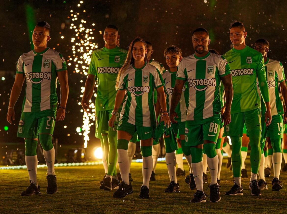 Camisa titular do Atlético Nacional 2023 é apresentada pela Nike (1) Camisa titular do Atlético Nacional 2023 é apresentada pela Nike