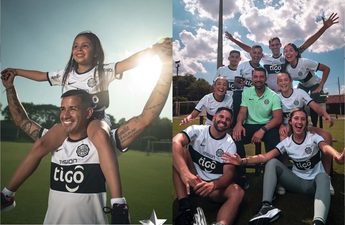 Camisa titular do Club Olimpia 2023 Nike