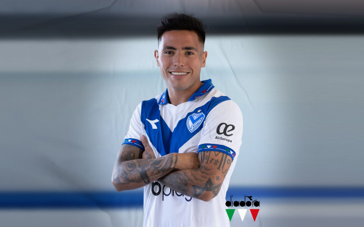 Camisa titular do Vélez Sarsfield 2023 Diadora