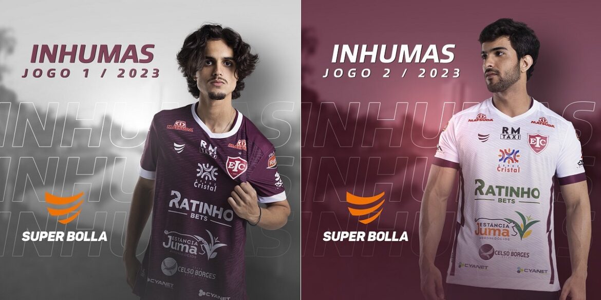 Camisas do Inhumas 2023 são reveladas pela Super Bolla