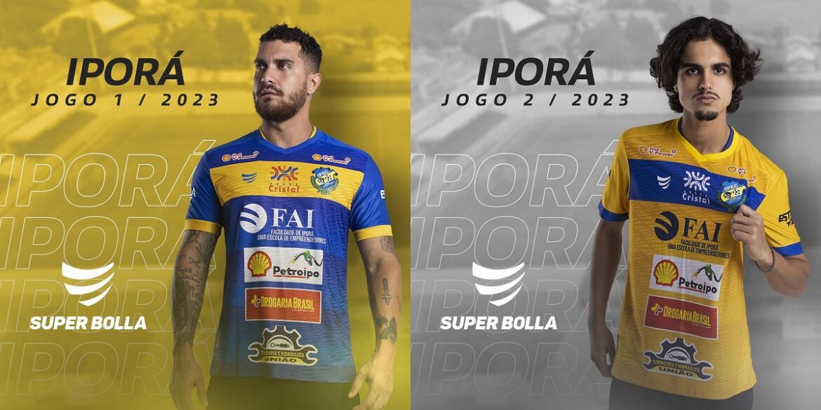 Camisas do Iporá 2023 são reveladas pela Super Bolla