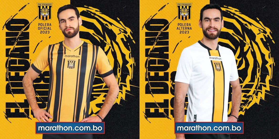 Camisas do The Strongest 2023 são reveladas pela Marathon (1) Camisas do The Strongest 2023 são reveladas pela Marathon