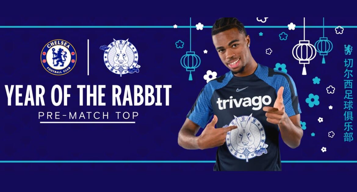 Chelsea lança camisa pré-jogo em homenagem ao Ano Novo Chinês