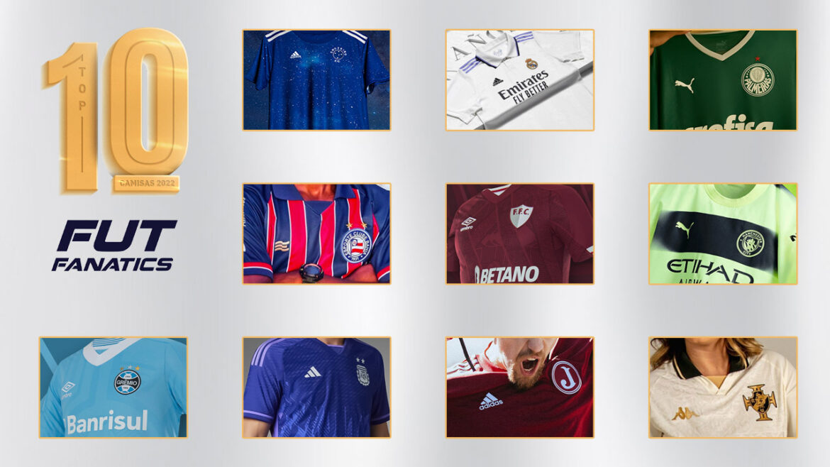 TOP10 CAMISAS 2022 FUTFANATICS
