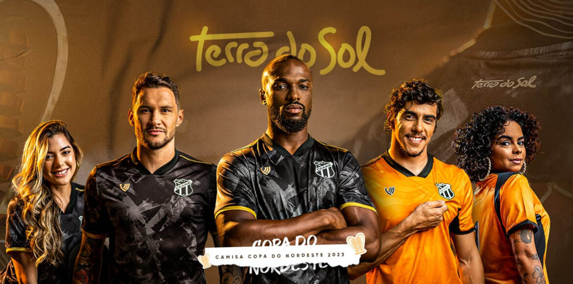 Terra do Sol Quarta camisa do Ceará 2023 Vozão Terra do Sol Quarta camisa do Ceará 2023 Vozão