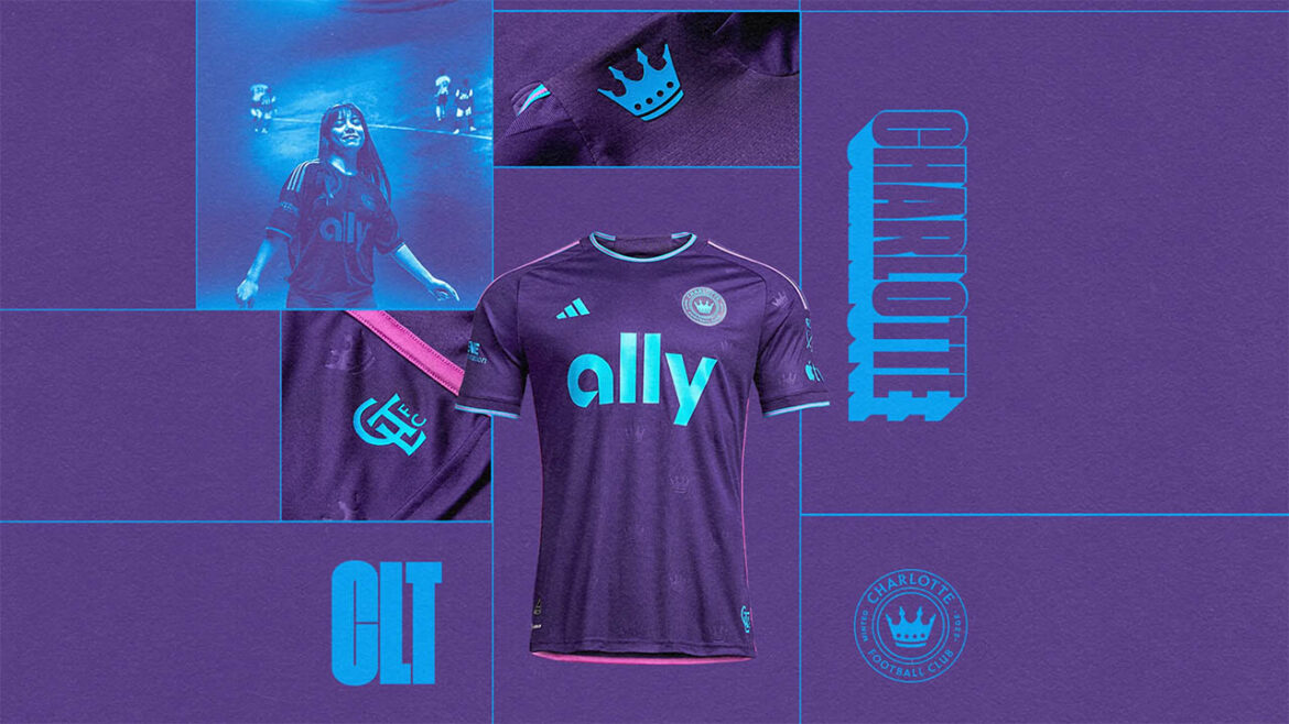 Camisa reserva Do Charlotte FC MLS 2023 Adidas a
