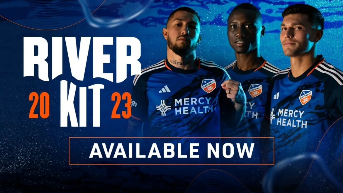 Camisa titular do FC Cincinnati 2023 é lançada pela Adidas para a MLS