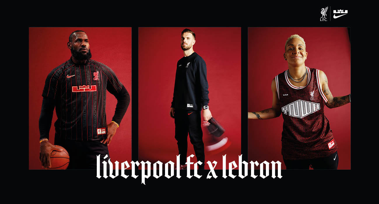 Coleção Liverpool FC x LeBron James 2023 Nike » MDF