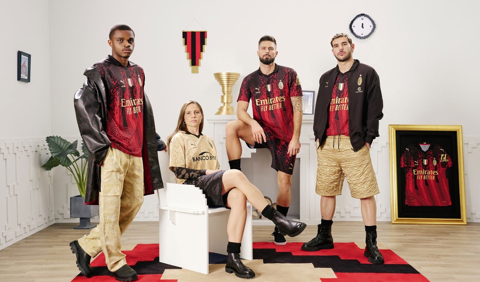 Maillot AC Milan Quarta Maglia 2022/23 - Koche - Neuf Sans étiquette Taille M