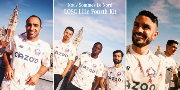 Quarta camisa do LOSC Lille 2022-2023 é revelada pela New Balance