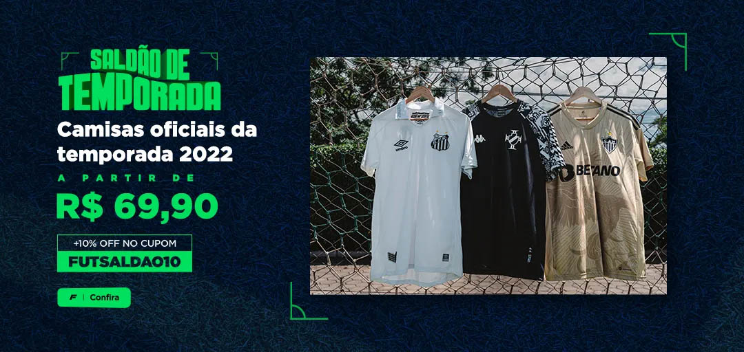 FutFanatics traz Saldão da Temporada com camisas a partir de R$ 69,90