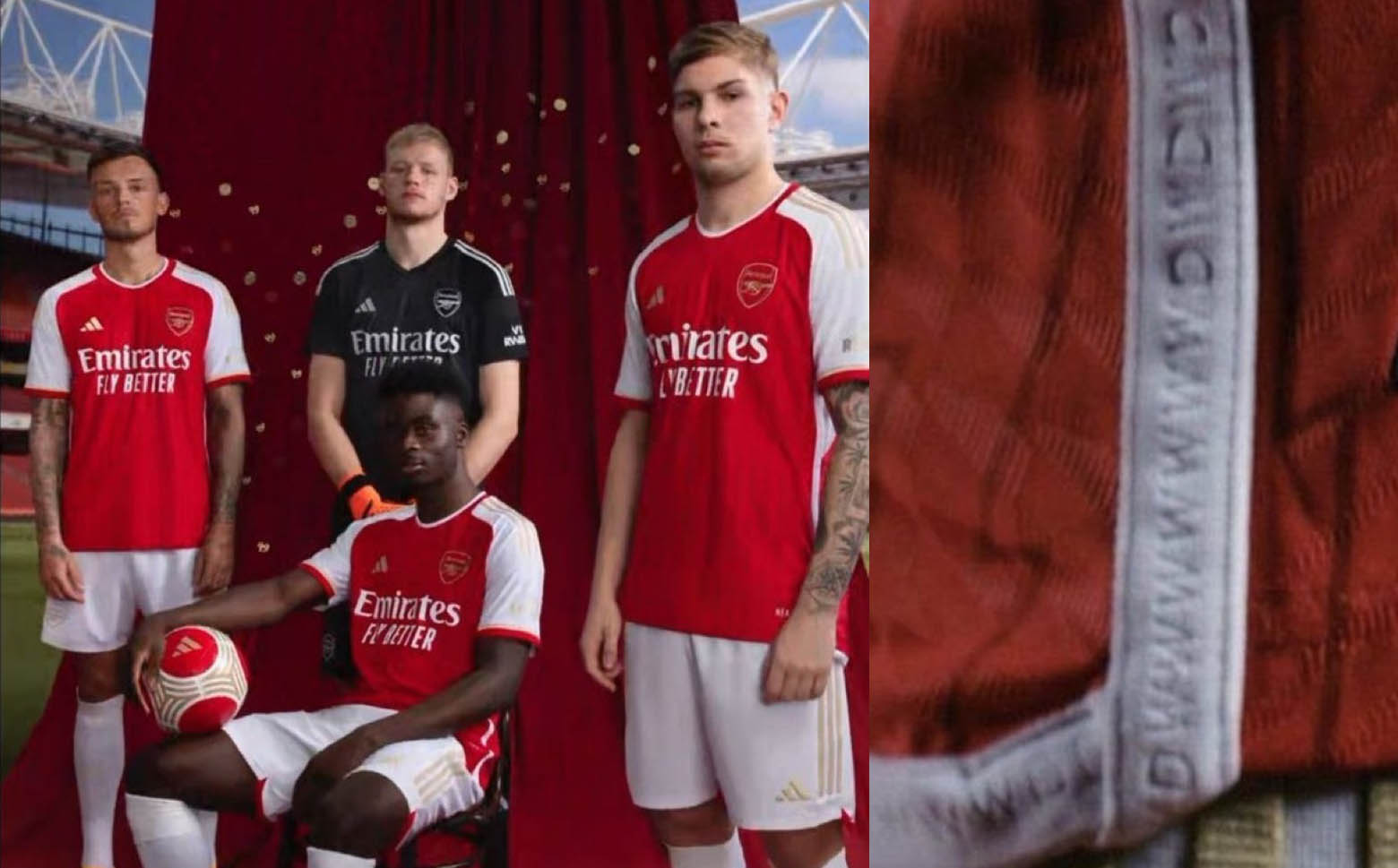 thumbnail image 2 of Arsenal FC 2023-24 Strój Domowy 2 of 10