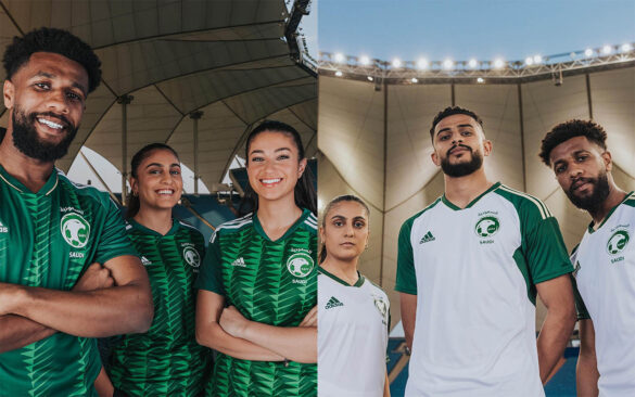 Camisas da Arábia Saudita 2023-2024 Adidas a
