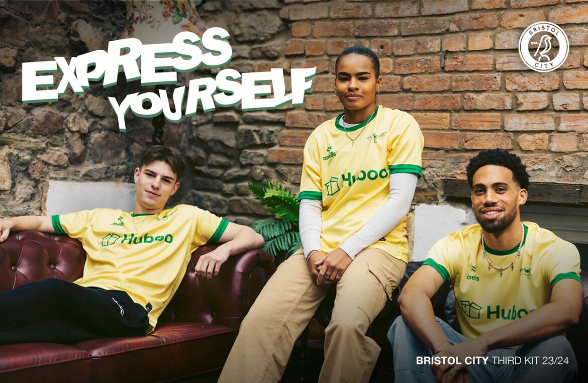 Terceira camisa do Bristol City 2023 é lançada pela O'Neills