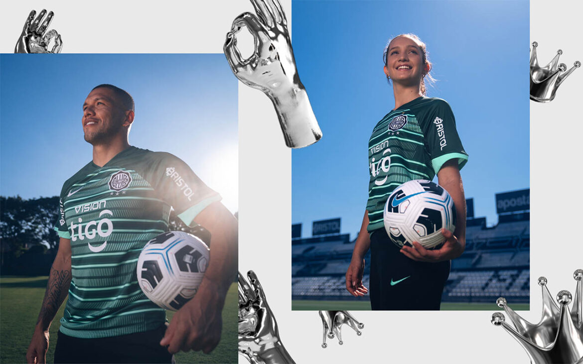 Terceira camisa do Club Olimpia 2023 Nike a