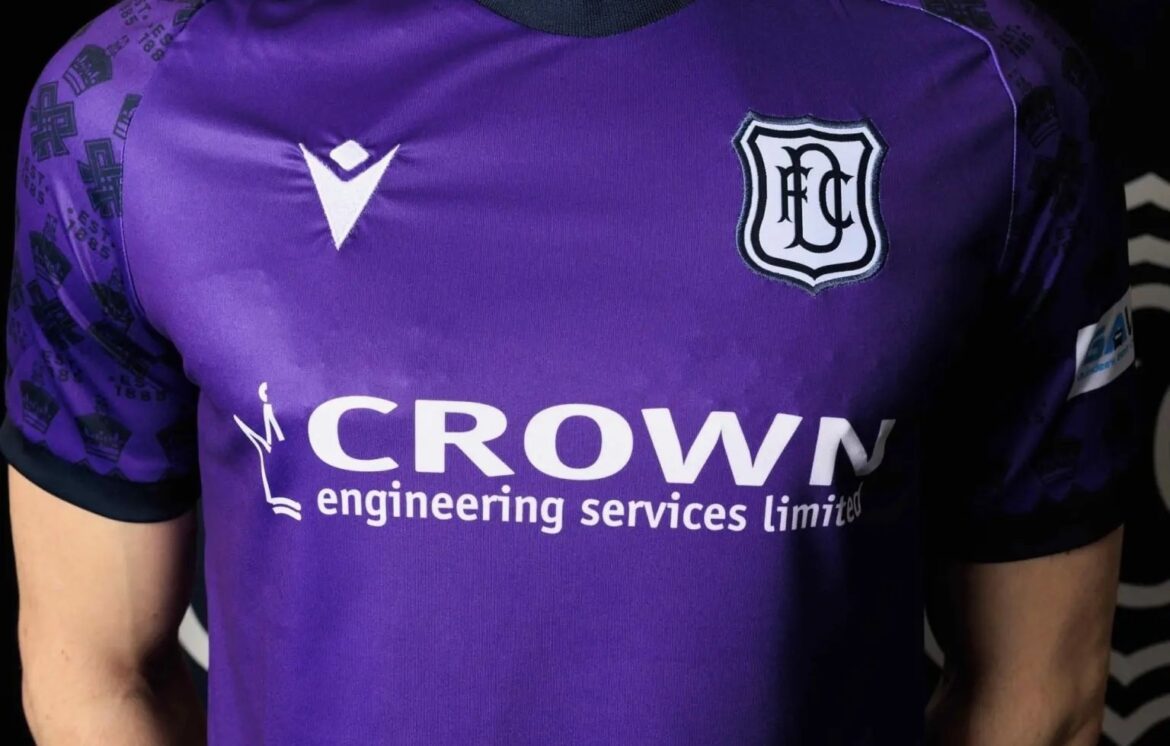 Terceira camisa do Dundee FC 2023 é apresentada pela Macron