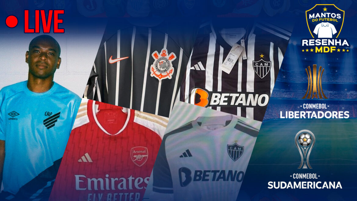 Camisas do Athletico, Atlético Mineiro, nova fornecedora do São Paulo, Arsenal, Corinthians e mais.. Camisas do Athletico, Atlético Mineiro, nova fornecedora do São Paulo, Arsenal, Corinthians e mais..