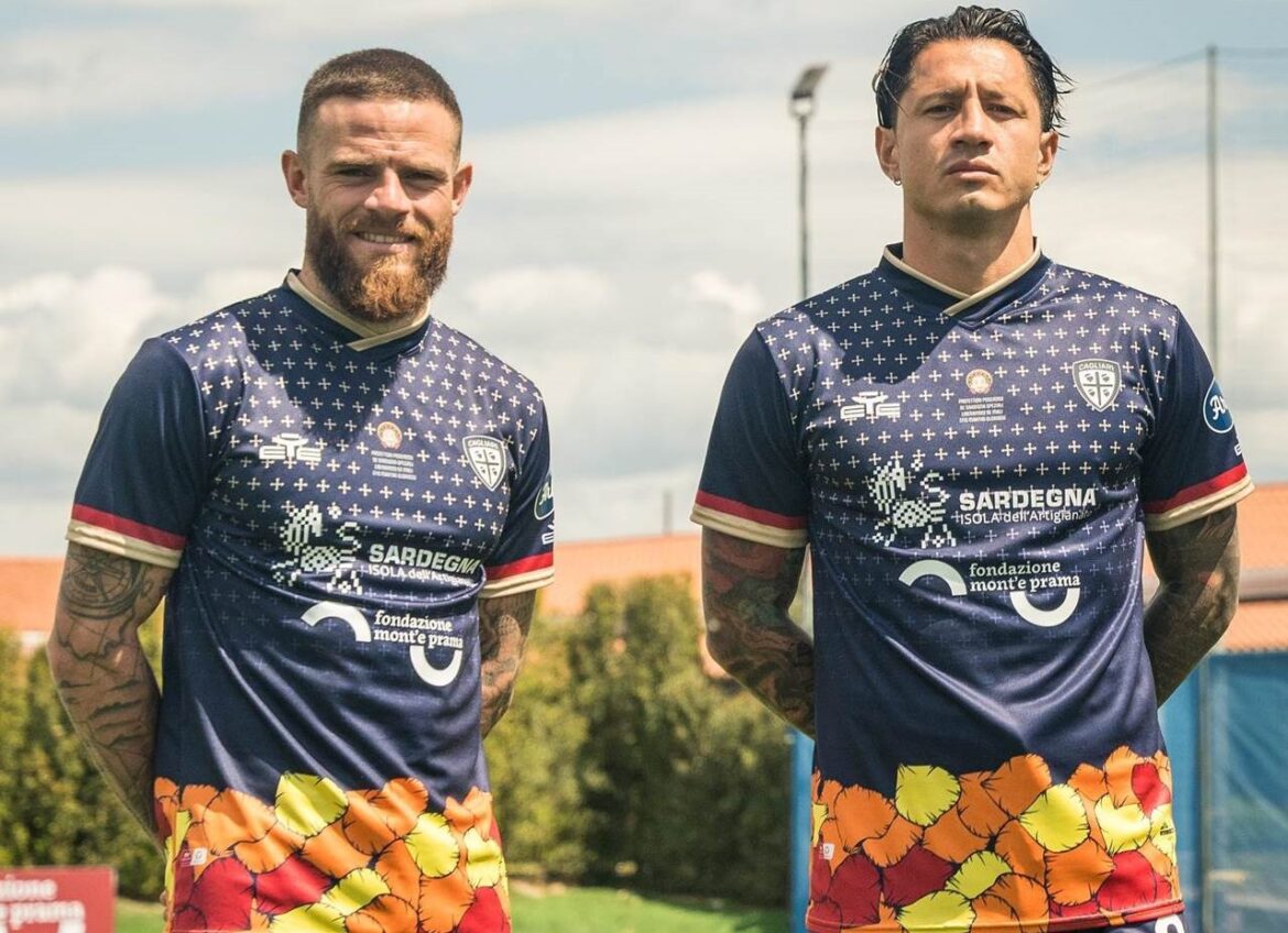 Cagliari Calcio lança camisa especial para festival de São Efísio