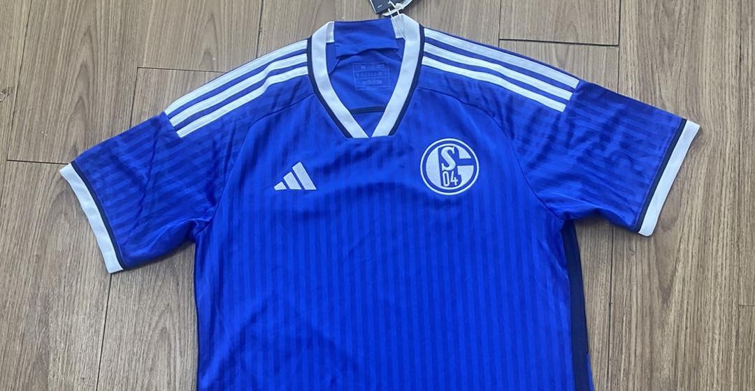 Camisa titular Schalke 04 2023 Adidas