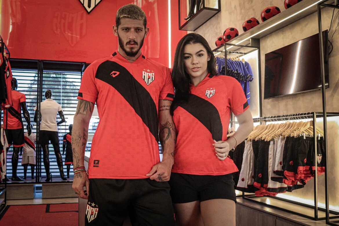 Camisa titular do Atlético-GO 2023 é lançada pela Dragão Premium