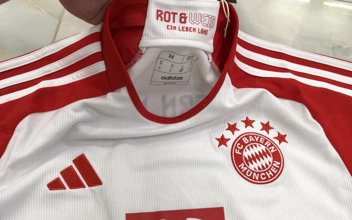 Camisa titular do Bayern de Munique 2023-2024 Adidas a