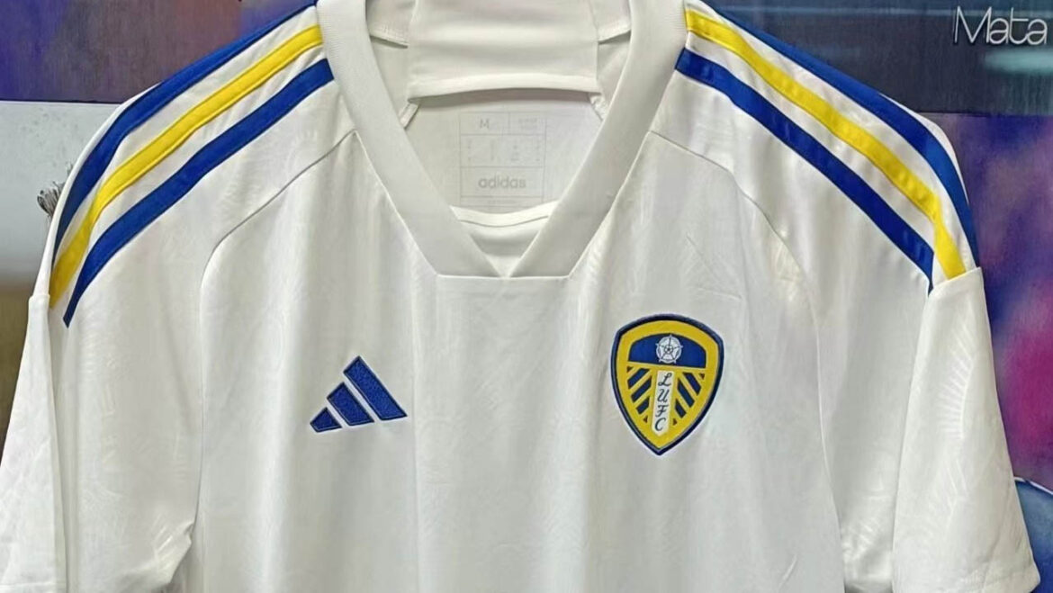 Camisa titular do Leeds United 2023-2024 Adidas a