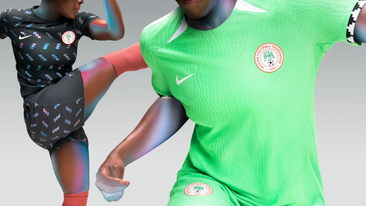 Camisas da seleção feminina da Nigéria 2023 Nike