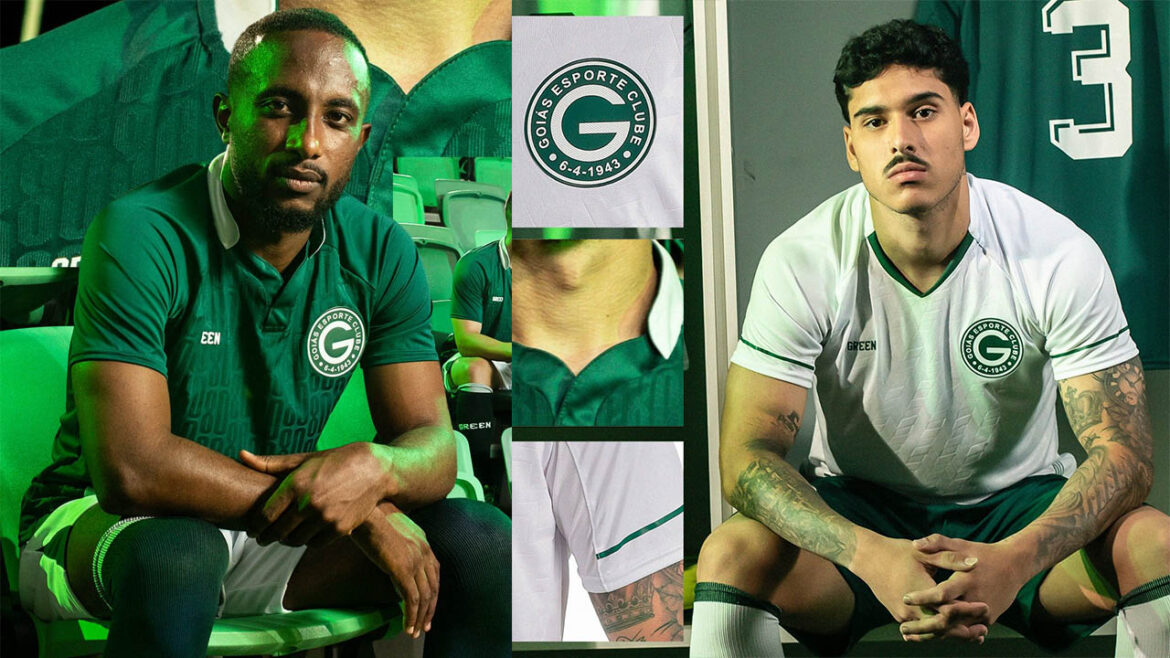 Camisas do Goias EC 2023 Green a