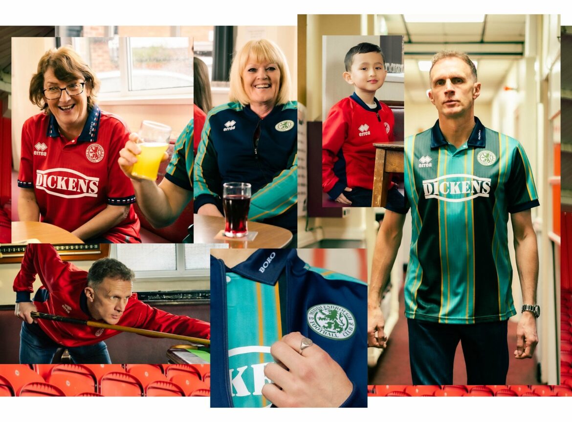 Erreà lança coleção retrô para o Middlesbrough