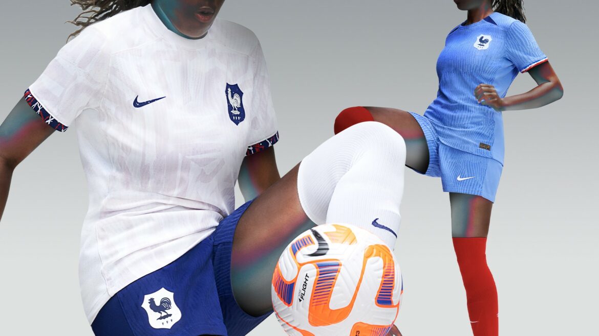 Nike lança camisas da França para a Copa do Mundo Feminina 2023 (1) Nike lança camisas da França para a Copa do Mundo Feminina 2023