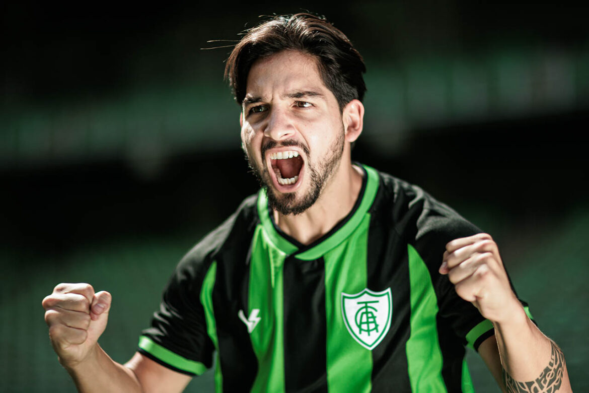 Camisa titular do América-MG 2023-2024 é revelada pela Volt Sport