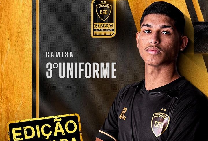 Raposa lança nova terceira camisa do Caucaia EC 2023 (3) Raposa lança nova terceira camisa do Caucaia EC 2023