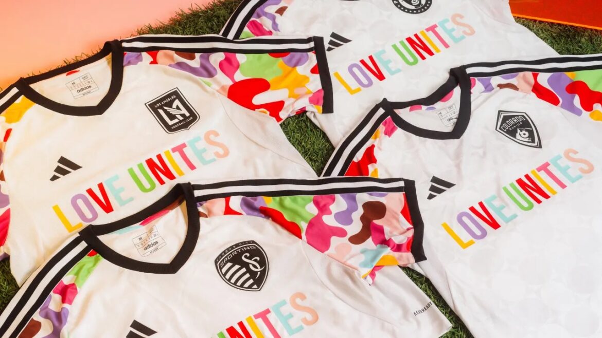 Adidas lança Pride kit para equipes da MLS 2023