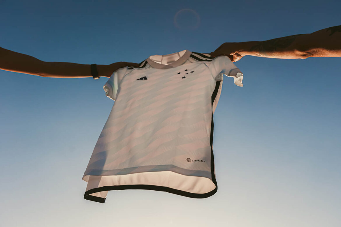 Camisa reserva do Cruzeiro 2023-2024 Adidas a