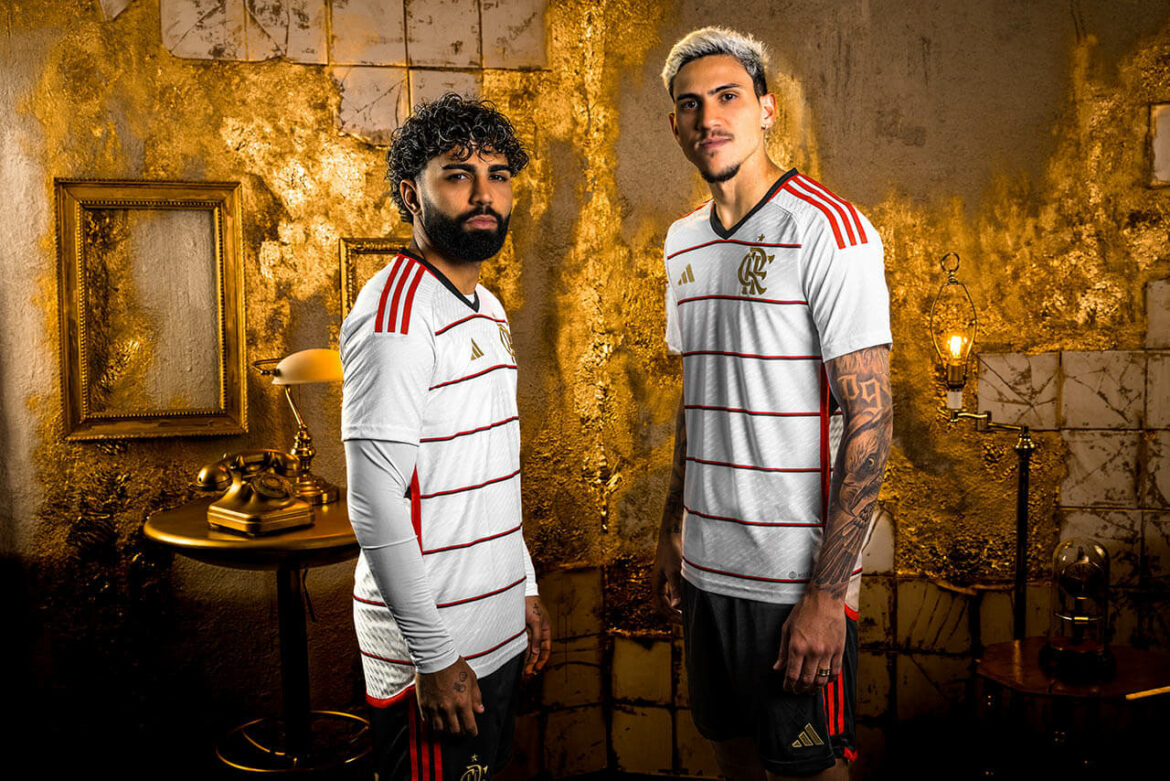 Camisa reserva do Flamengo 2023-2024 Adidas