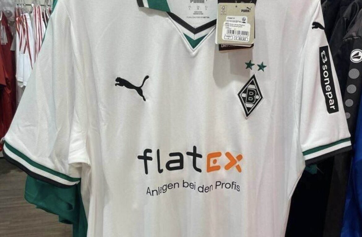 Camisa titular do Borussia Monchengladbach 2023-2024 PUMA
