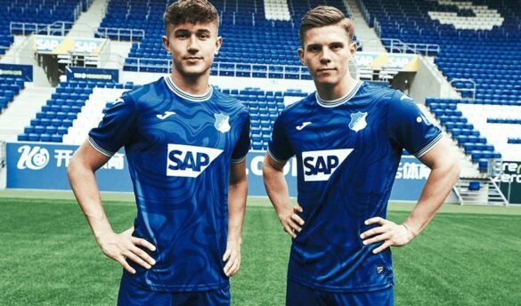Camisa titular do Hoffenheim 2023-2024 é apresentada pela JOMA