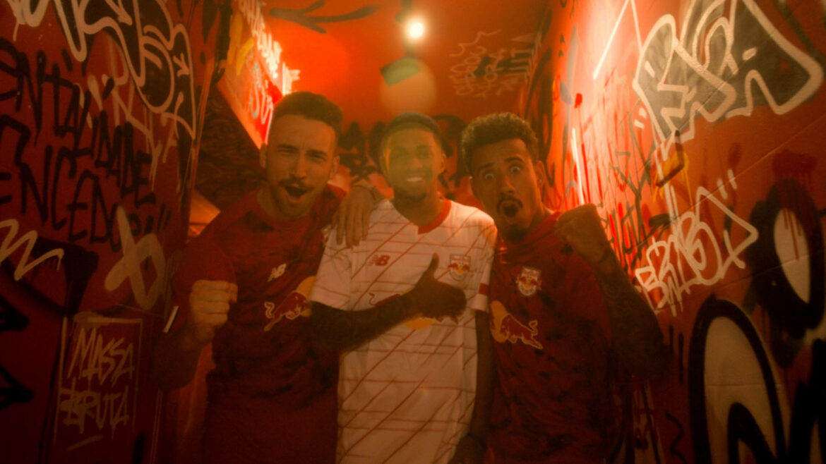 Camisa titular do Red Bull Bragantino 2023-2024 New Balance a