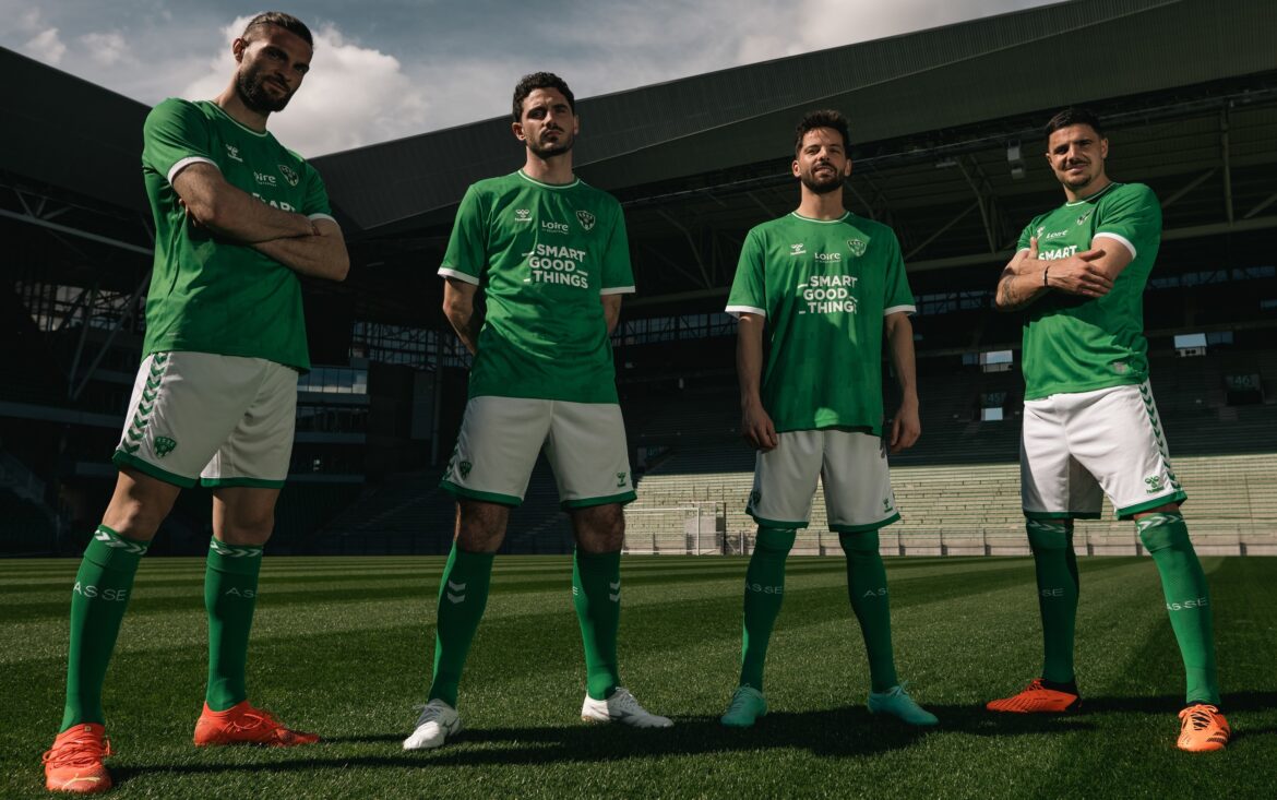 Camisas do Saint-Étienne 2023-2024 Hummel