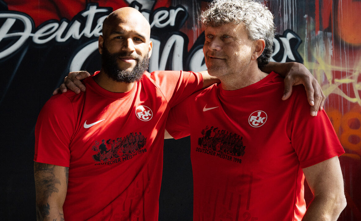 Kaiserslautern lança camisa pelos 25 anos de título alemão